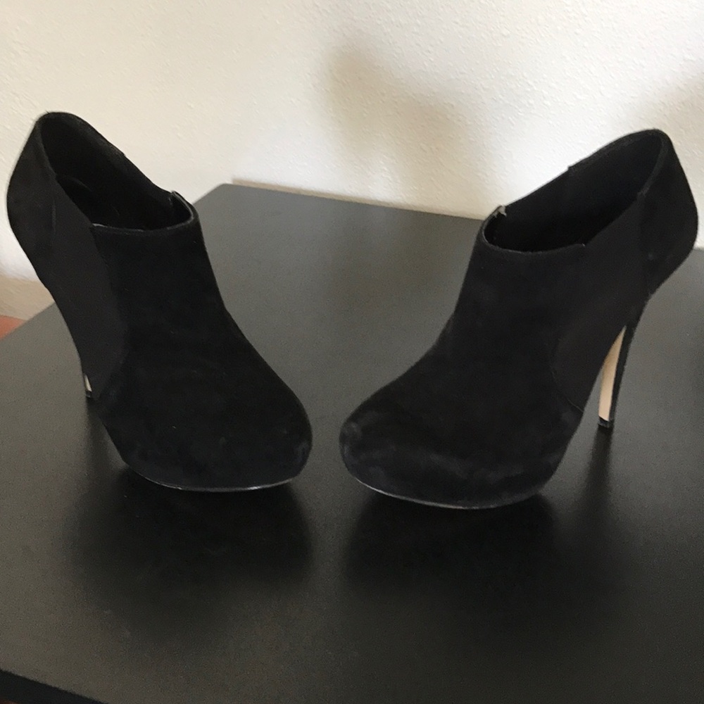 JS suede platform booties - Picture 5 of 5